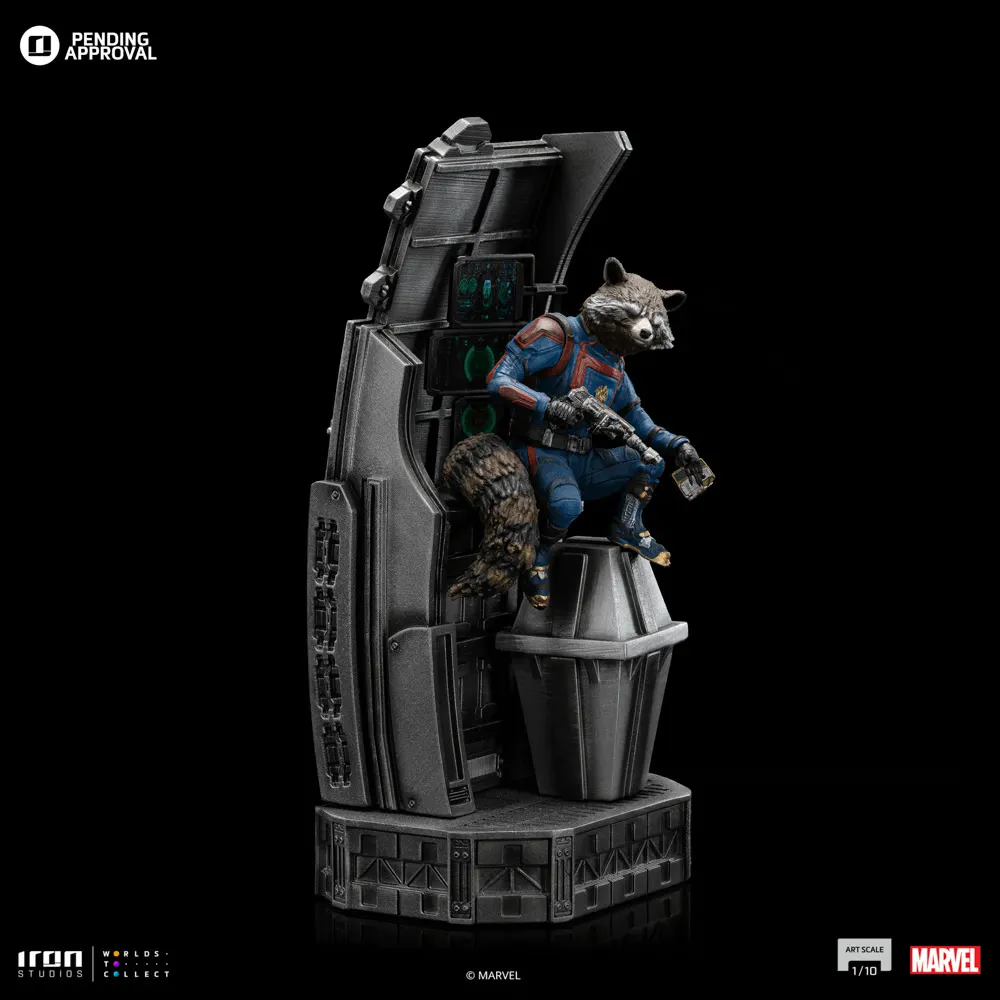 Guardians of the Galaxy: Vol. 3 - Rocket Raccoon 1:10 Statue - Image 10