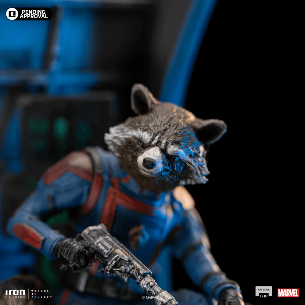 Guardians of the Galaxy: Vol. 3 - Rocket Raccoon 1:10 Statue - Image 11