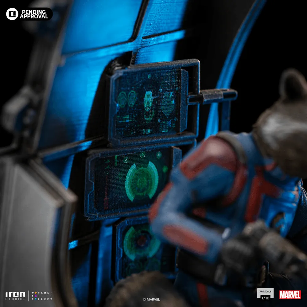 Guardians of the Galaxy: Vol. 3 - Rocket Raccoon 1:10 Statue - Image 13