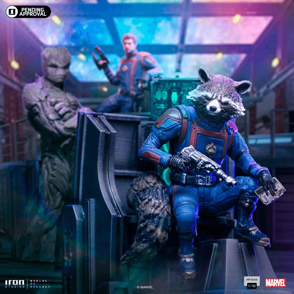 Guardians of the Galaxy: Vol. 3 - Rocket Raccoon 1:10 Statue - Image 2