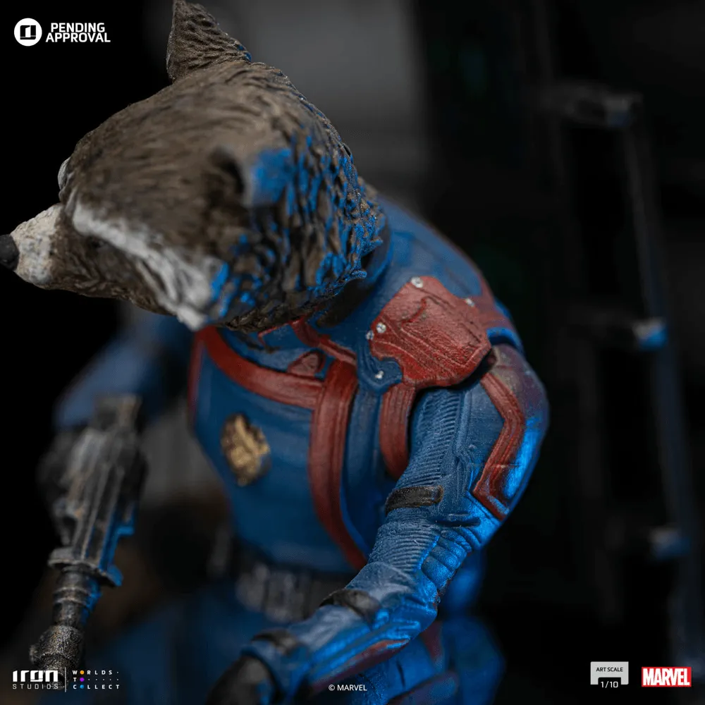 Guardians of the Galaxy: Vol. 3 - Rocket Raccoon 1:10 Statue - Image 4