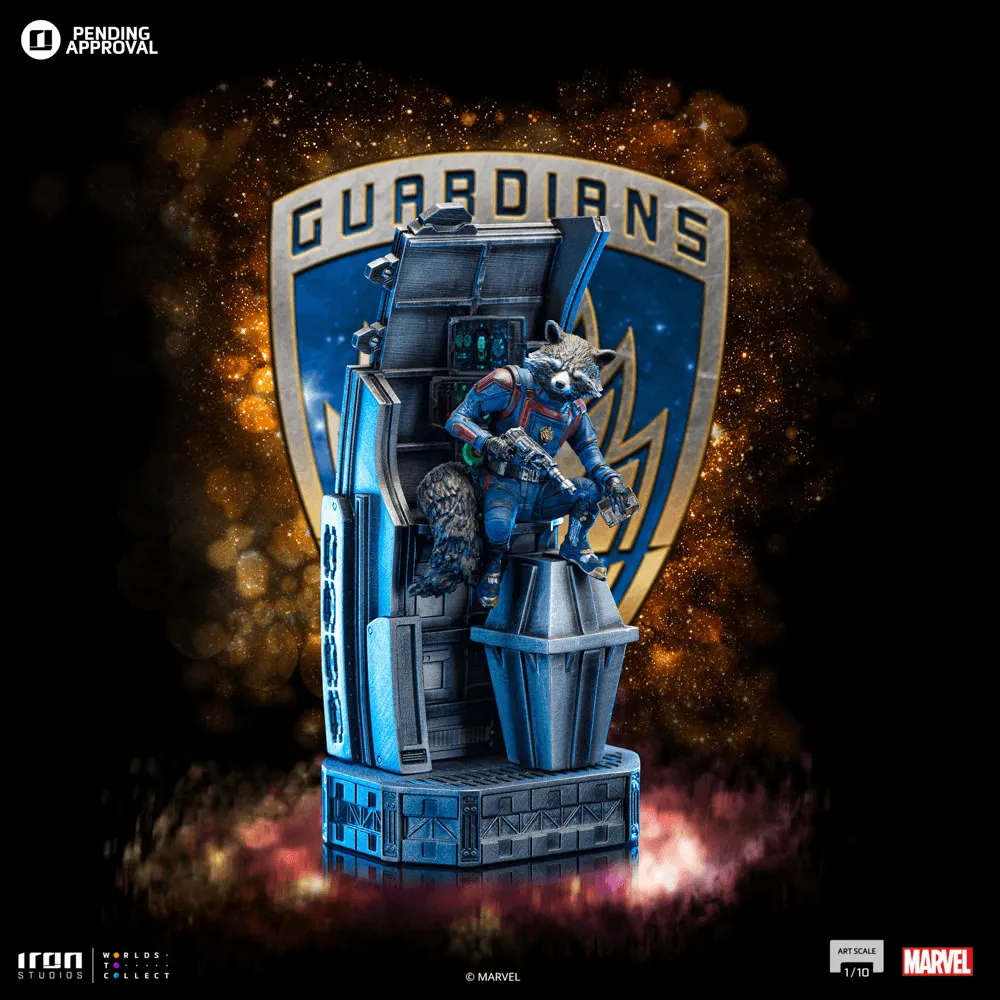 Guardians of the Galaxy: Vol. 3 - Rocket Raccoon 1:10 Statue - Image 5
