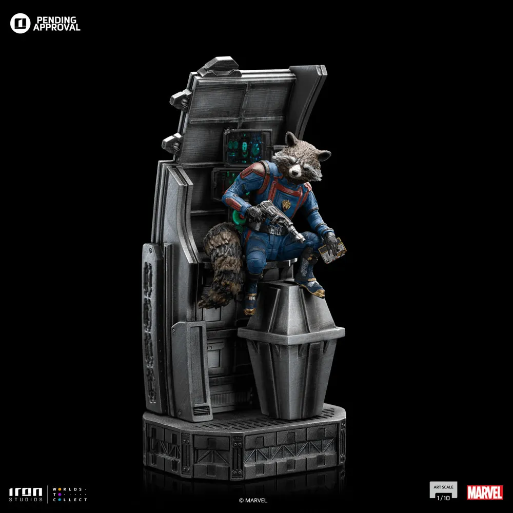 Guardians of the Galaxy: Vol. 3 - Rocket Raccoon 1:10 Statue - Image 7