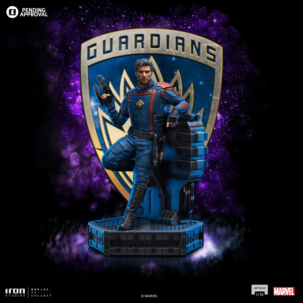 Guardians of the Galaxy: Vol. 3 - Star-Lord 1:10 Scale Statue - Image 5