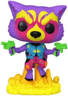 Guardians of the Galaxy: Volume 2 - US Exclusive Blacklight Pop! 4-Pack [RS] - Image 6