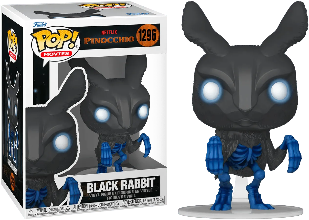 Guillermo del Toro's Pinocchio (2022) - Black Rabbit Pop! Vinyl