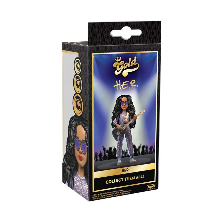 H.E.R. - H.E.R. 5" Vinyl Gold - Image 2
