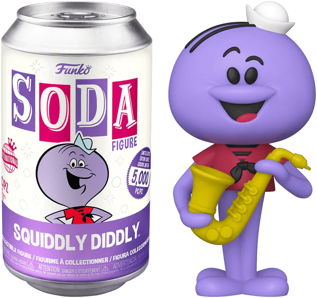 Hanna Barbera - Squiddly Diddly (with chase) Vinyl Soda - Image 2