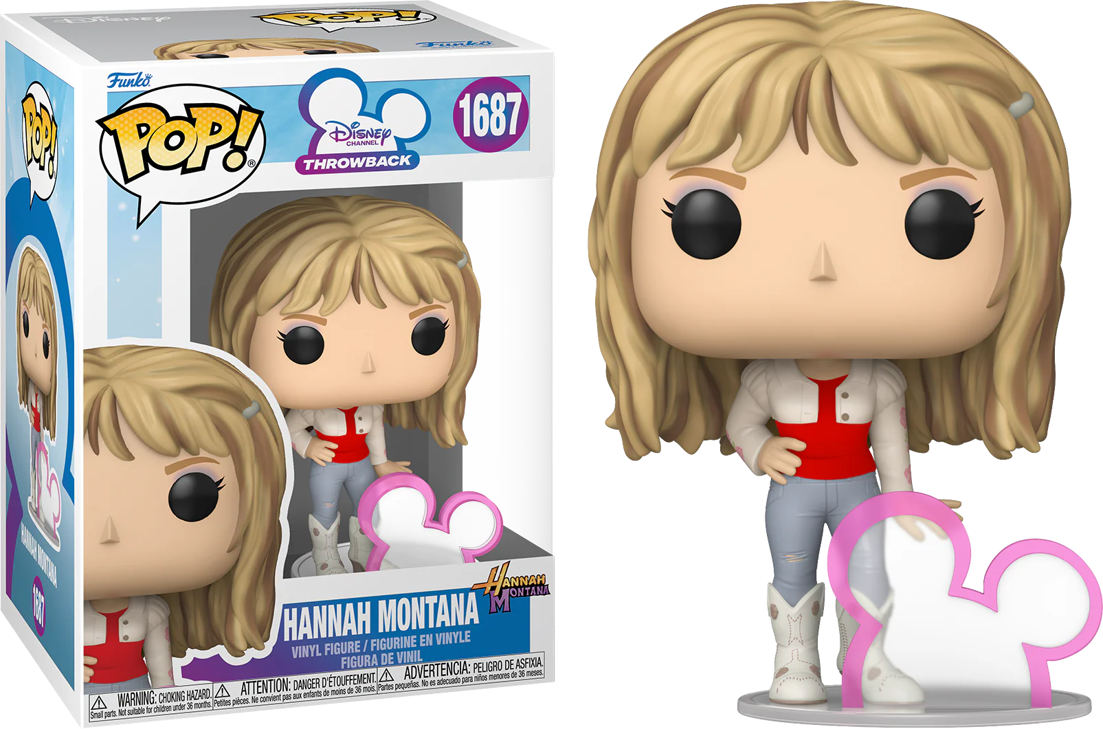 Hannah Montana - Hannah Montana (with Disney Channel Logo) Pop! Vinyl