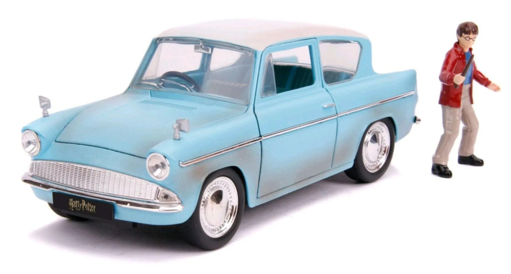 Harry Potter - 1959 Ford Anglia 1:24 Hollywood Ride Diecast Vehicle - Image 2