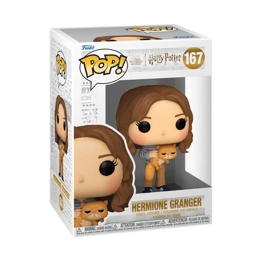 Harry Potter - Hermione with Crookshanks Pop! Vinyl - Image 3