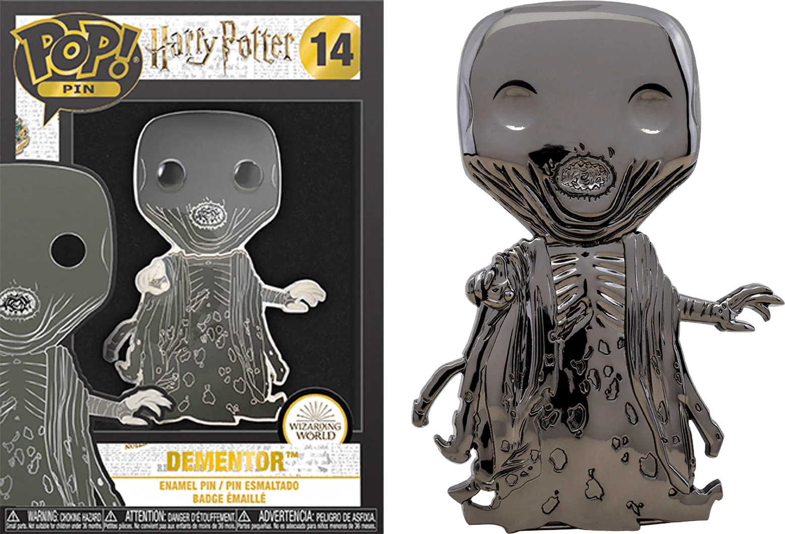 Harry Potter - Dementor (with chase) 4" Pop! Enamel Pin