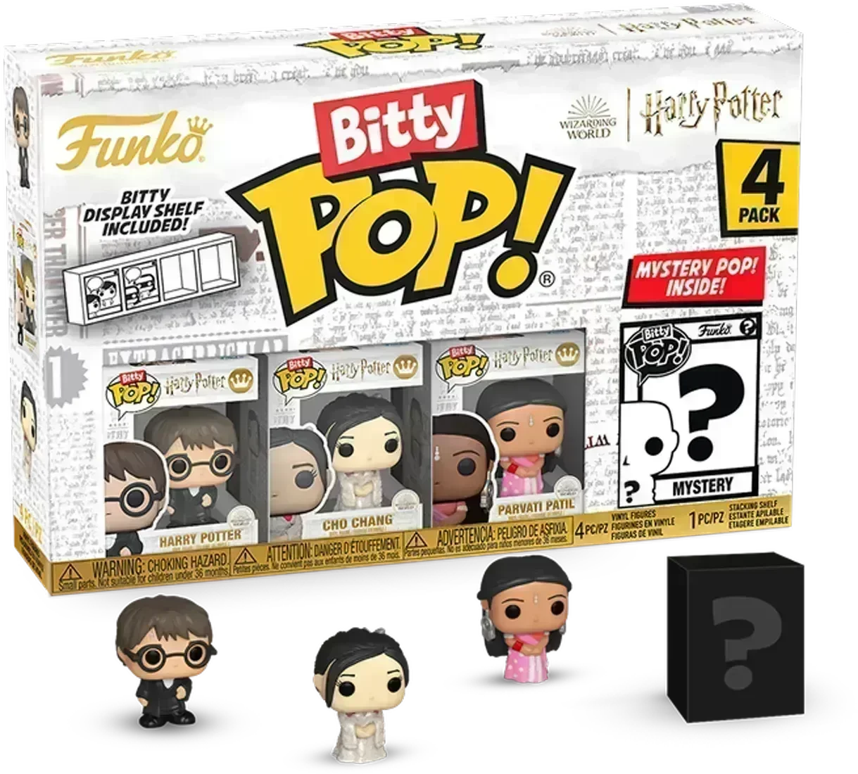 Harry Potter: Goblet of Fire - Harry Bitty Pop! 4-Pack