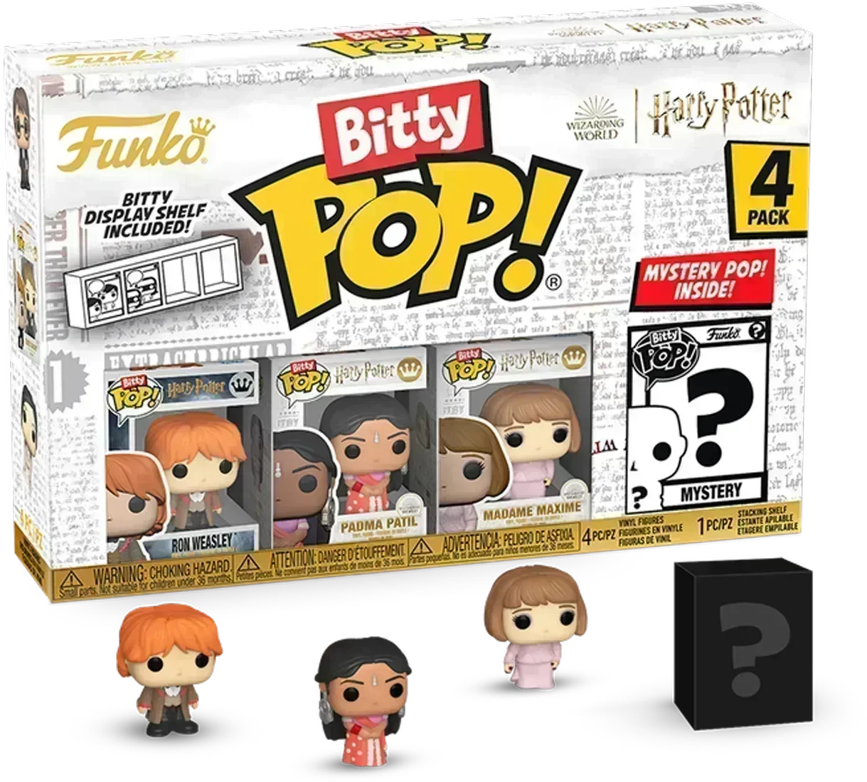 Harry Potter: Goblet of Fire - Ron Bitty Pop! 4-Pack