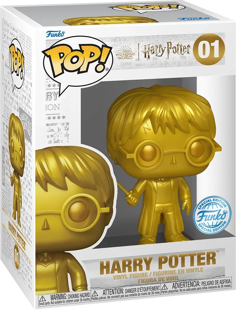 Harry Potter - Harry Potter US Exclusive Metallic Pop! Vinyl [RS] - Image 3