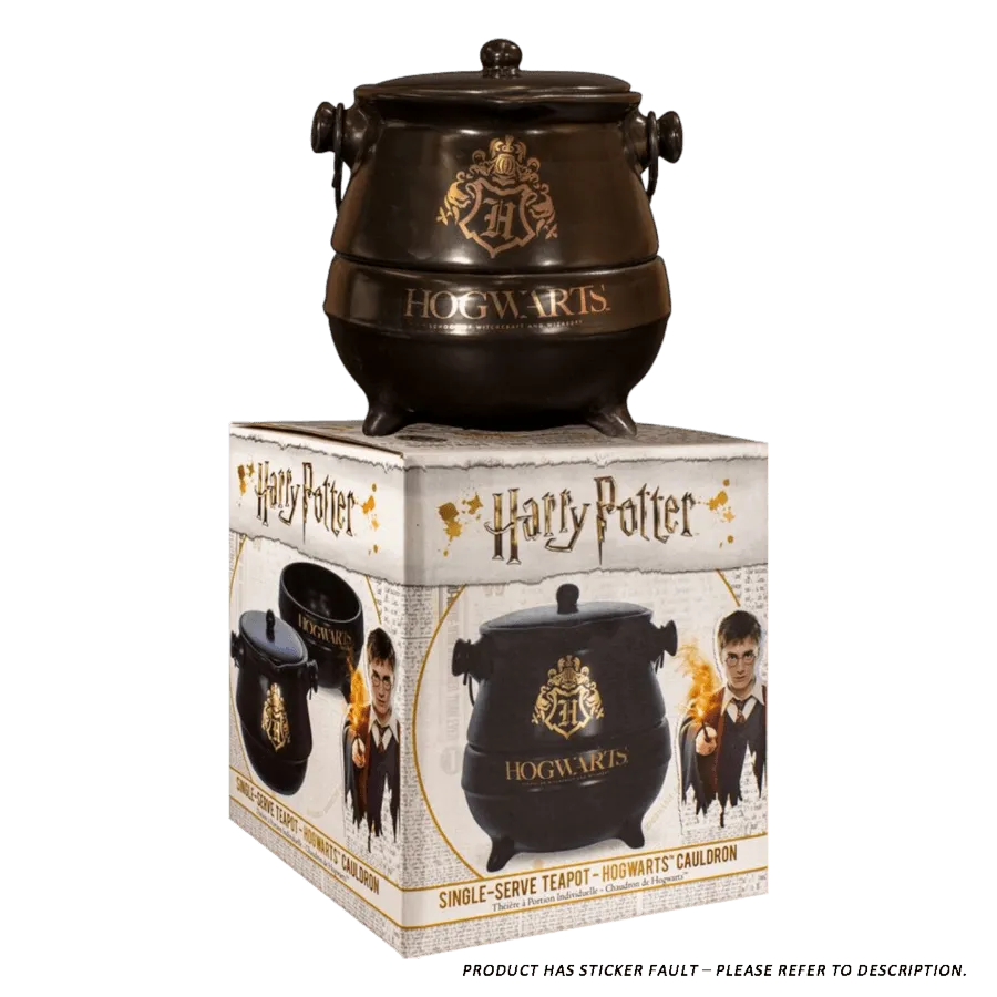 Harry Potter - Hogwarts Ceramic Single Serve Teapot [Sticker Fault]
