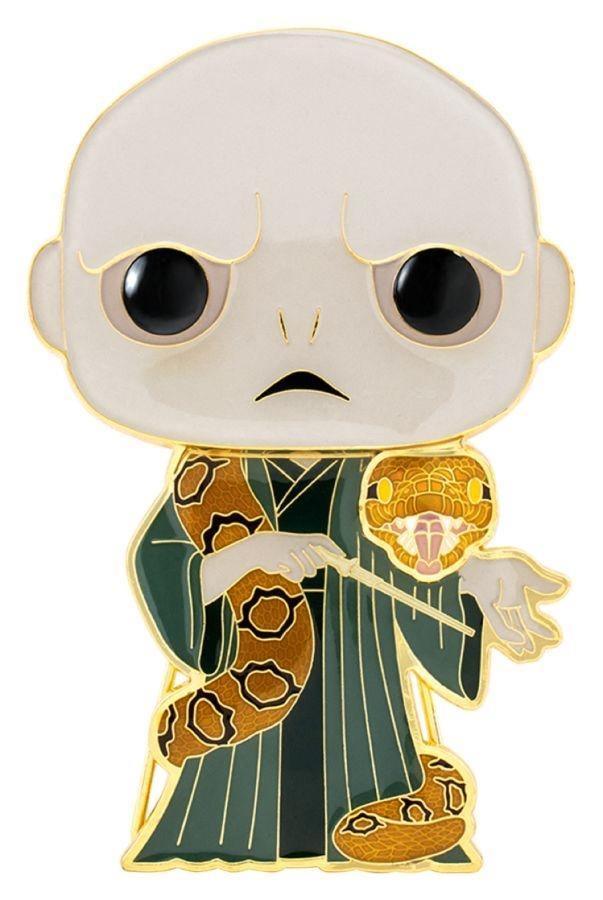 Harry Potter - Voldemort & Nagini 4" Pop! Enamel Pin - Image 2