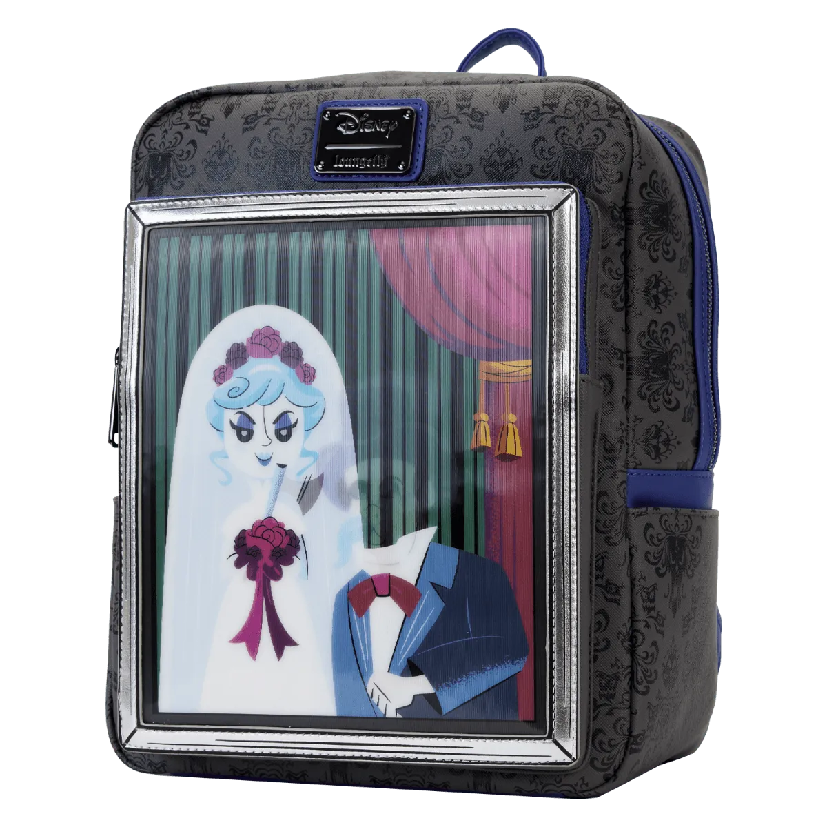 Haunted Mansion - Black Widow Bride Mini Backpack - Image 2