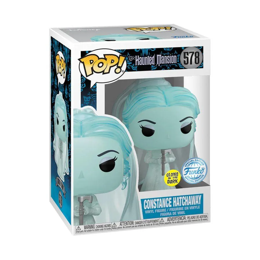 Haunted Mansion - The Bride US Exclusive Glow Pop! Vinyl [RS] - Image 3