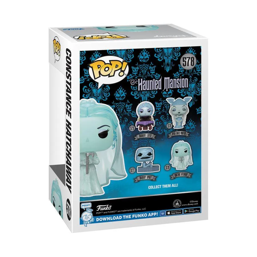 Haunted Mansion - The Bride US Exclusive Glow Pop! Vinyl [RS] - Image 4