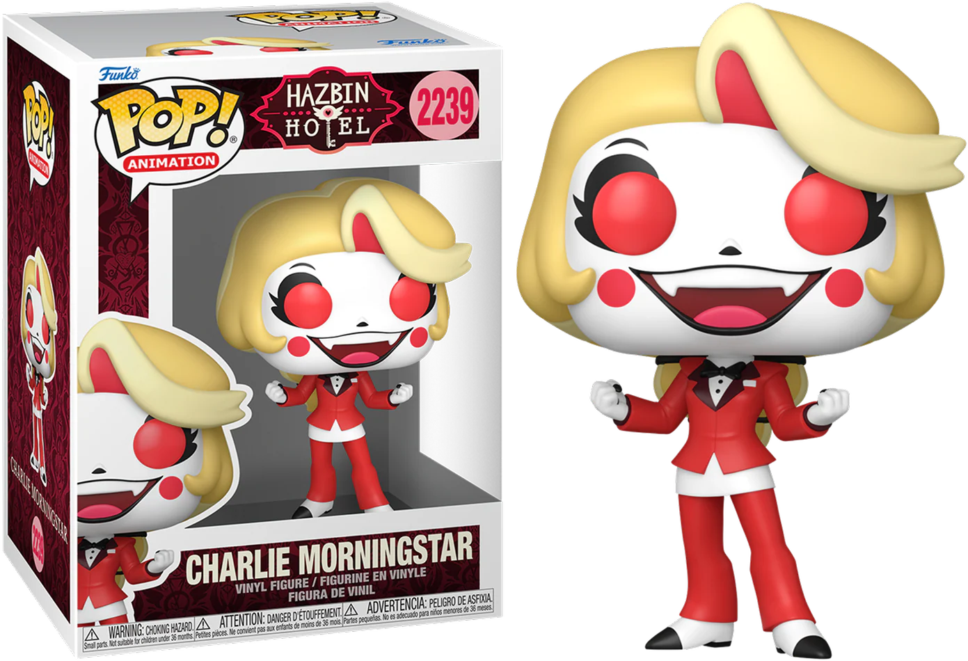 Hazbin Hotel - Charlie Morningstar Pop! Vinyl - Chase Bundle - Image 3