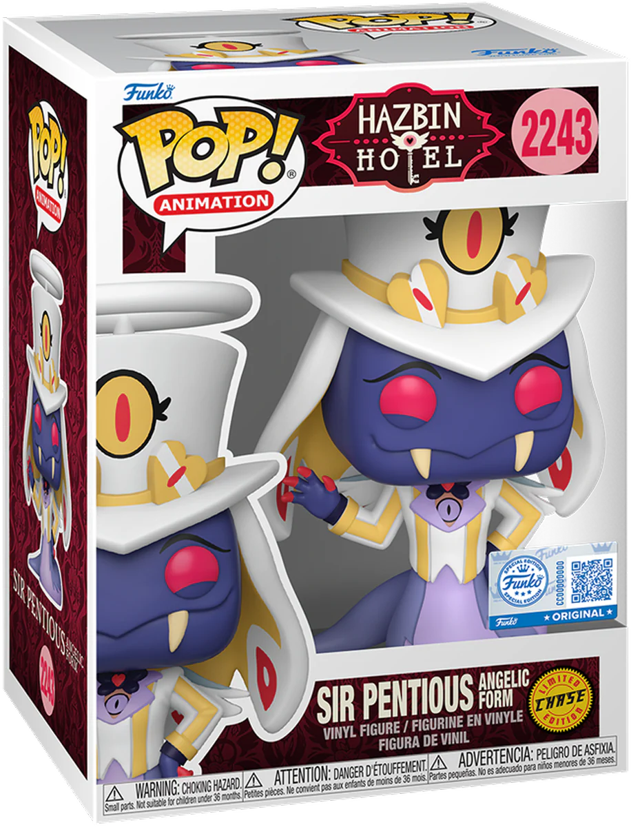 Hazbin Hotel - Sir Pentious US Exclusive Pop! Vinyl - Chase Bundle [RS]