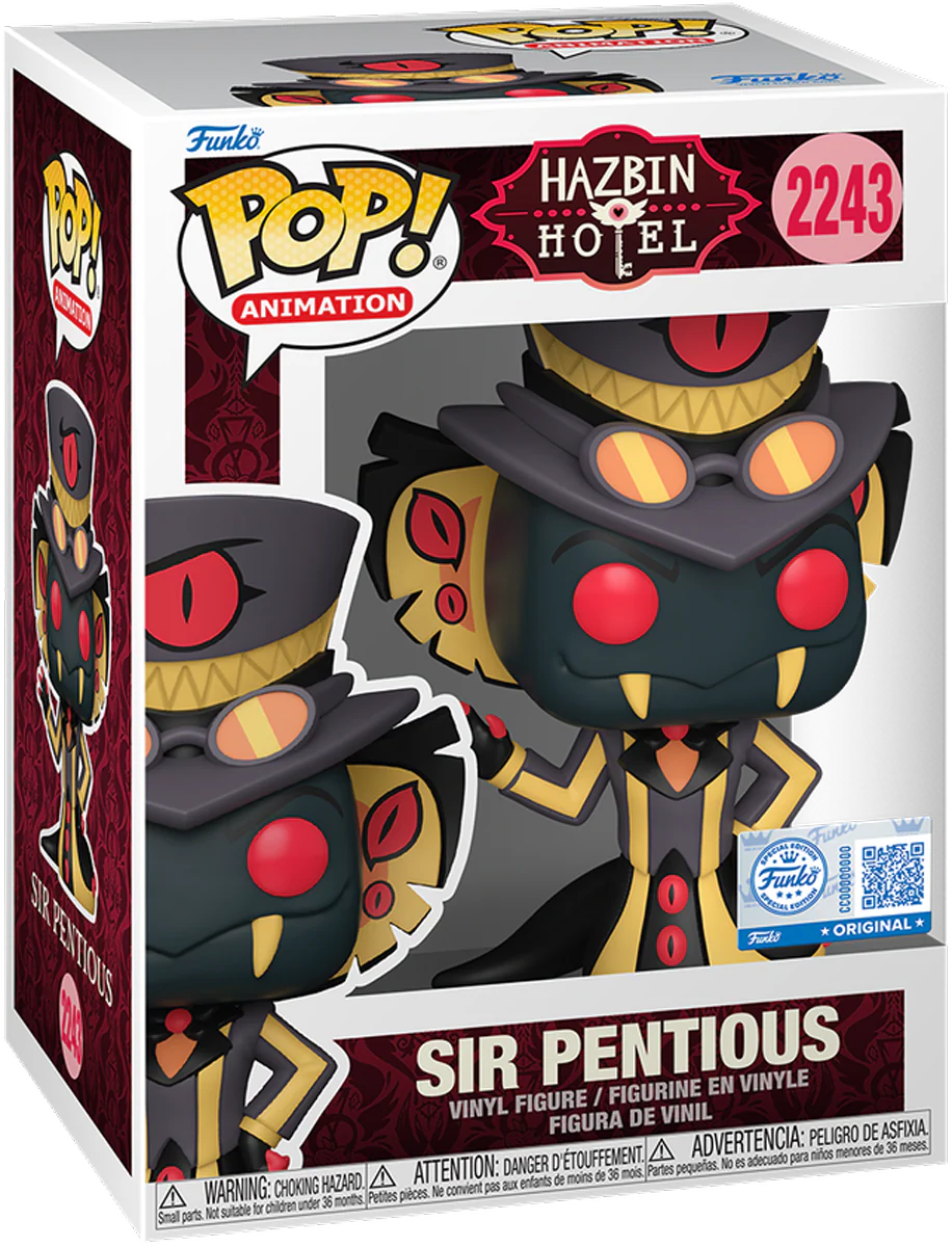Hazbin Hotel - Sir Pentious US Exclusive Pop! Vinyl - Chase Bundle [RS] - Image 5