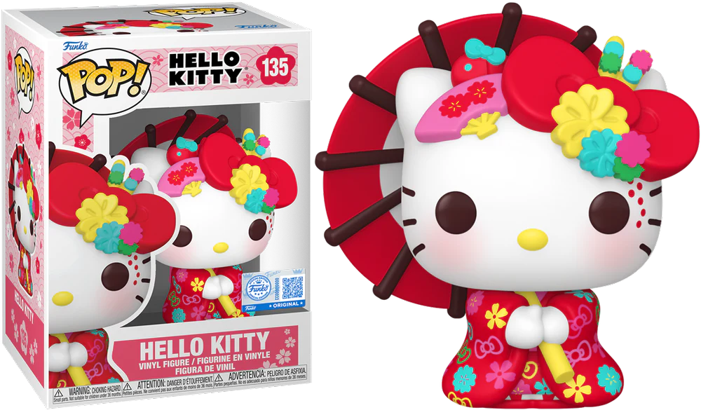 Hello Kitty - Hello Kitty (Kimono) US Exclusive Pop! Vinyl [RS]