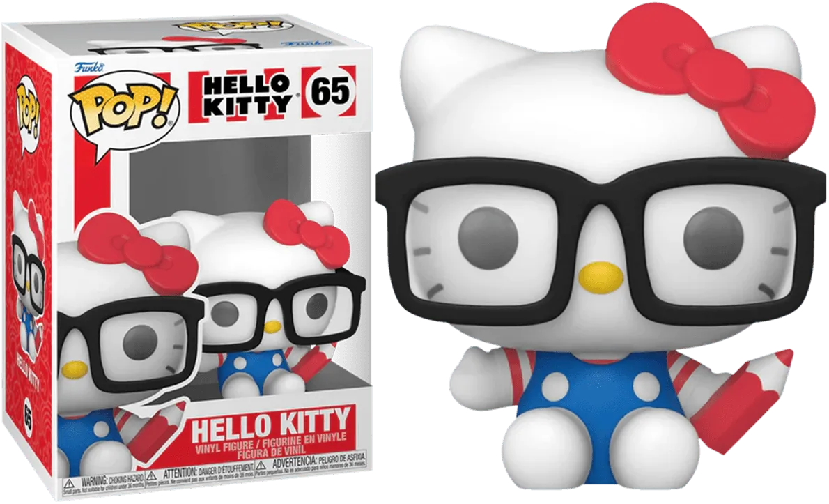 Hello Kitty - Hello Kitty with Glasses Pop! Vinyl