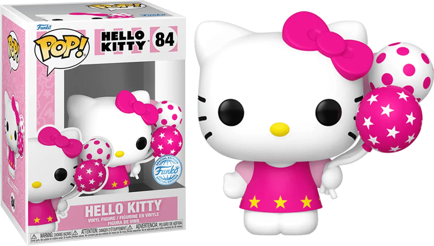 Hello Kitty - Hello Kitty with Balloons US Exclusive Pop! Vinyl [RS]