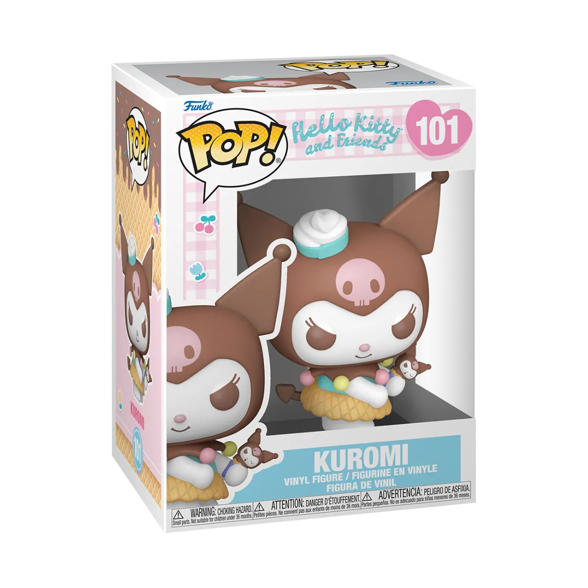 Hello Kitty - Kuromi (Ice-cream Cone) Pop! Vinyl - Image 3