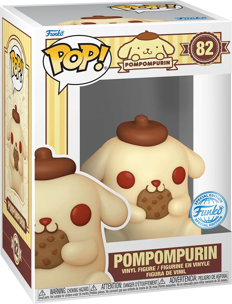 Hello Kitty - Pompompurin (with food) US Exclusive Pop! Vinyl [RS] - Image 3