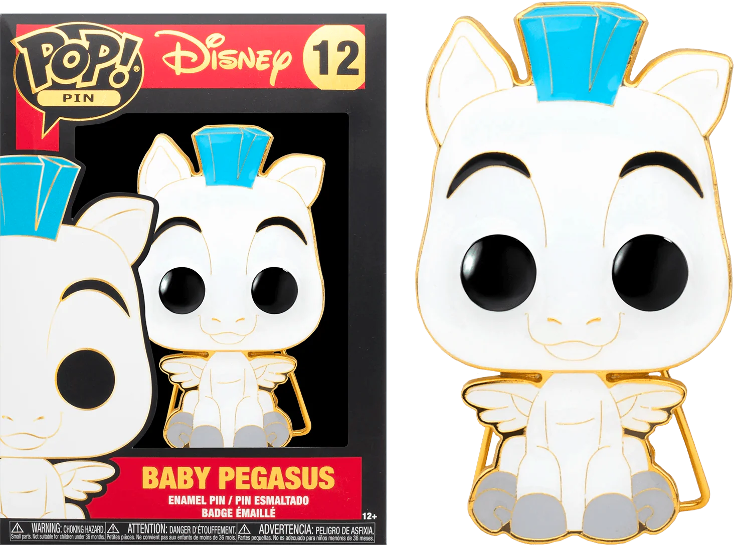 Hercules - Baby Pegasus (with chase) 4" Pop! Enamel Pin