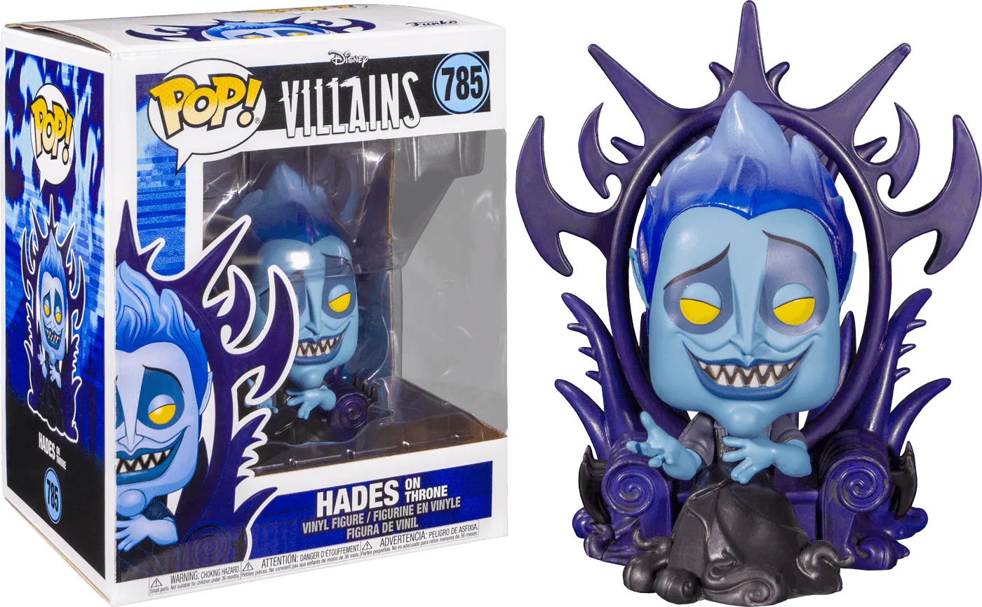 Disney Villains - Hades on Throne Pop! Deluxe