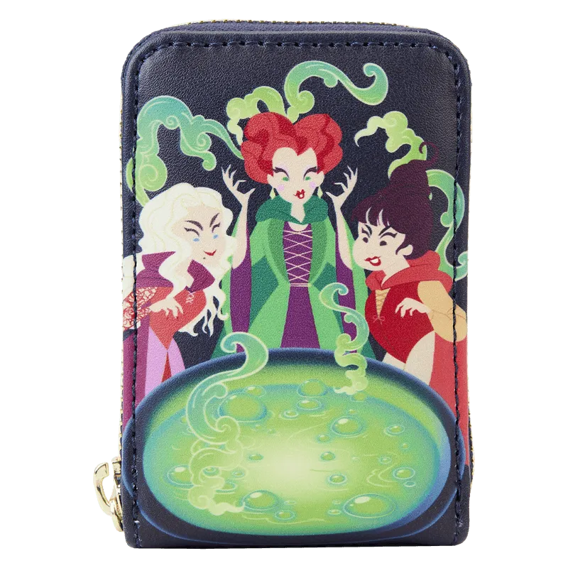 Hocus Pocus - Sanderson Sisters Cauldron Glow Accordion Wallet