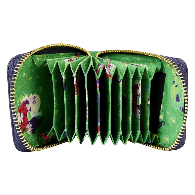 Hocus Pocus - Sanderson Sisters Cauldron Glow Accordion Wallet - Image 4