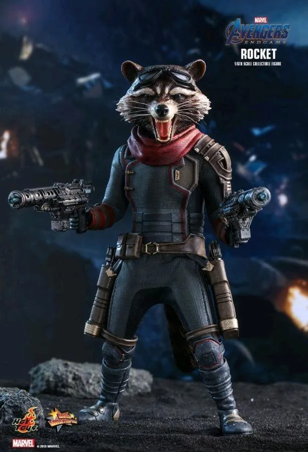 Avengers 4: Endgame - Rocket Raccoon 1:6 Scale Action Figure