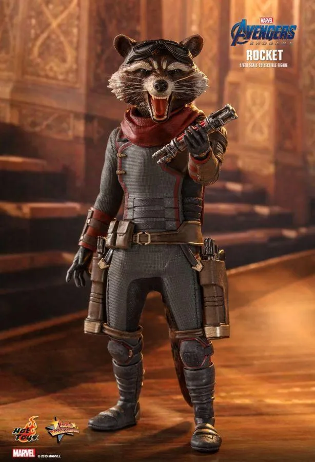 Avengers 4: Endgame - Rocket Raccoon 1:6 Scale Action Figure - Image 2