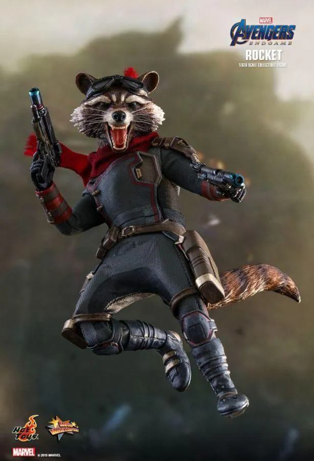 Avengers 4: Endgame - Rocket Raccoon 1:6 Scale Action Figure - Image 4