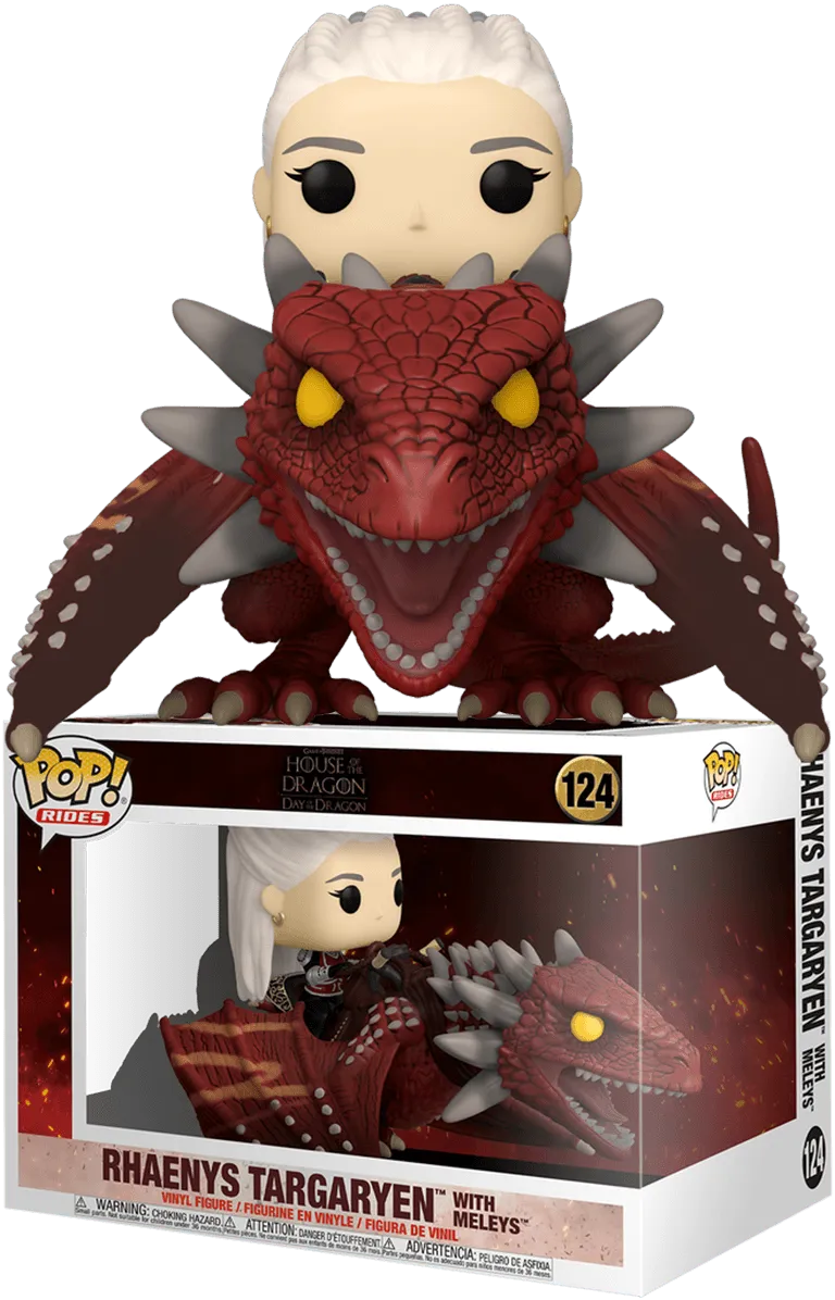 House of the Dragon - Rhaenys Targaryen on Meleys Pop! Ride