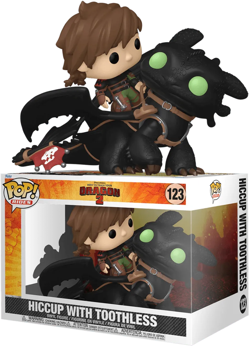 How to Train Your Dragon 2 - Hiccup with Toothless Pop! Ride Vinyl