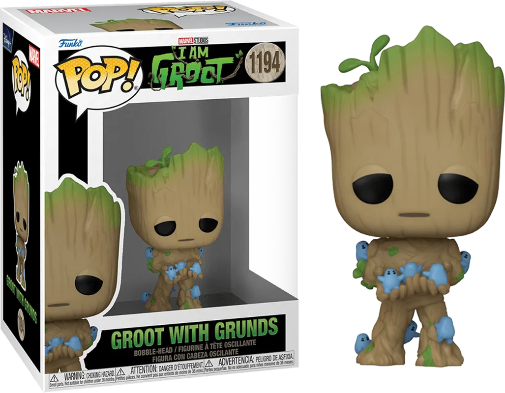 I Am Groot (TV) - Groot with Grunds Pop! Vinyl