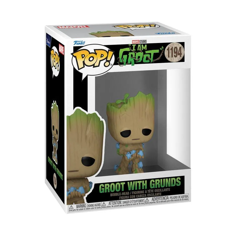 I Am Groot (TV) - Groot with Grunds Pop! Vinyl - Image 3