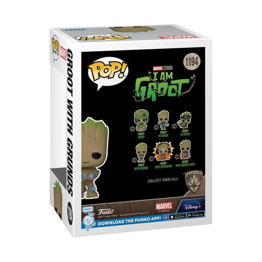 I Am Groot (TV) - Groot with Grunds Pop! Vinyl - Image 4