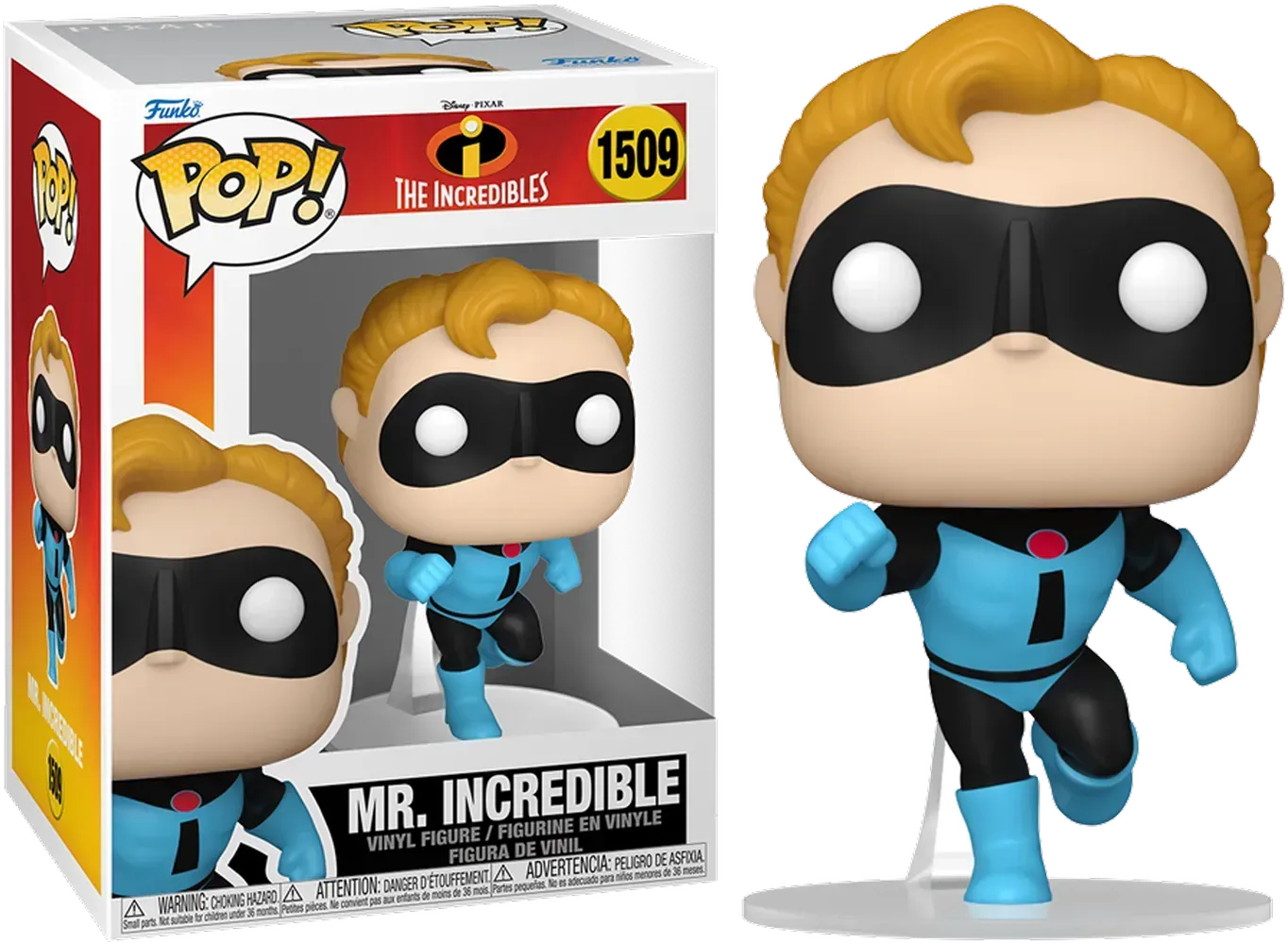 Incredibles: 20th Anniversary - Mr. Incredible Pop! Vinyl - Chase Bundle - Image 2
