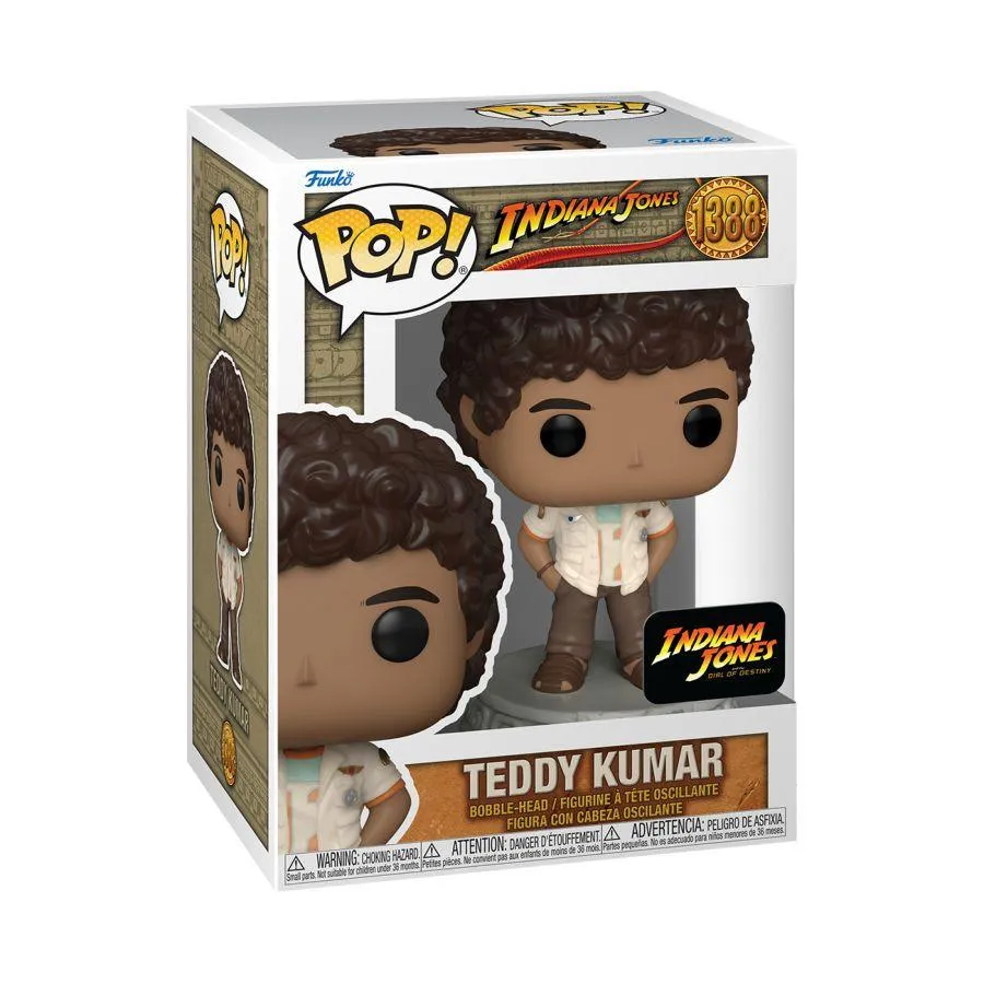 Indiana Jones and the Dial of Destiny (2023) - Teddy Kumar Pop! Vinyl - Image 3