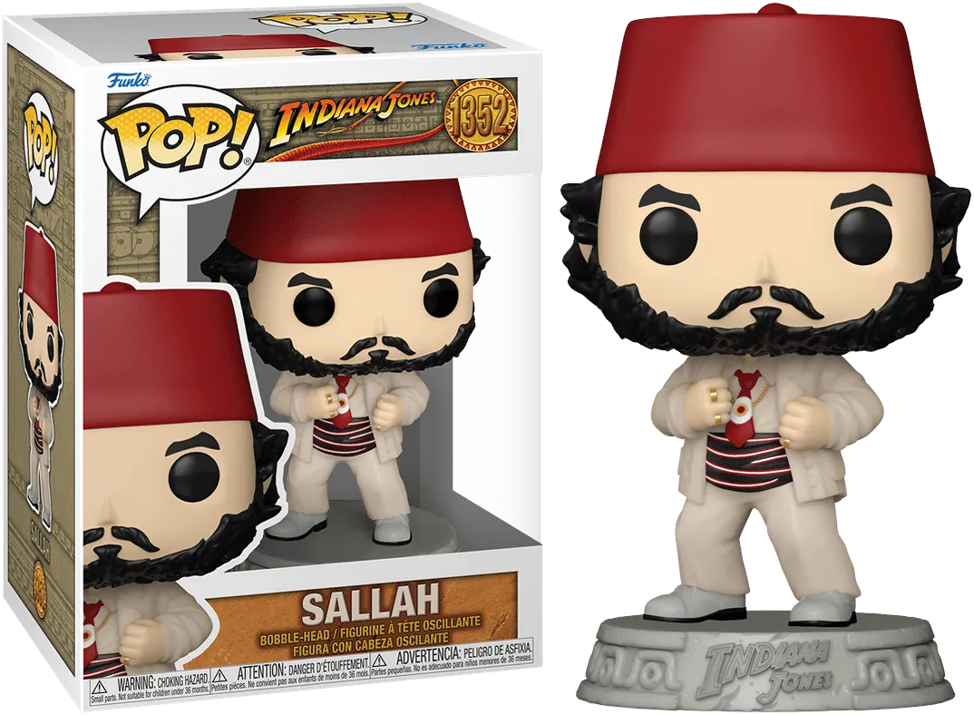 Indiana Jones and the Last Crusade - Sallah Pop! Vinyl