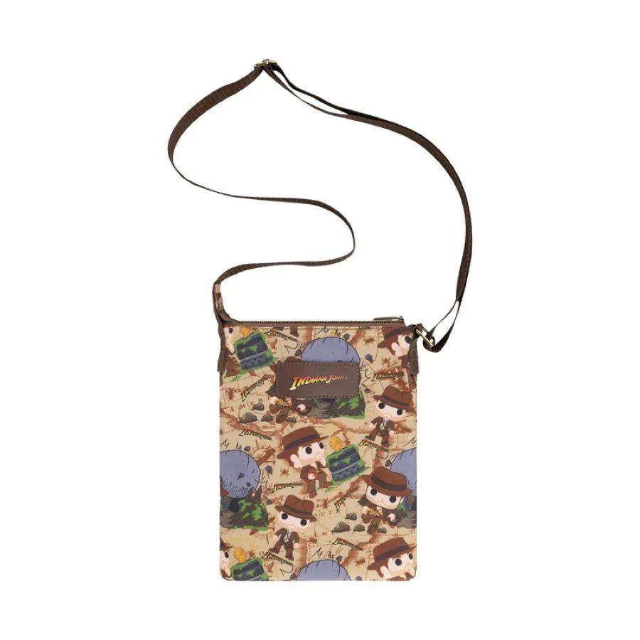 Indiana Jones: Raiders of the Lost Ark - Pop! Print Crossbody Passport Bag - Image 2