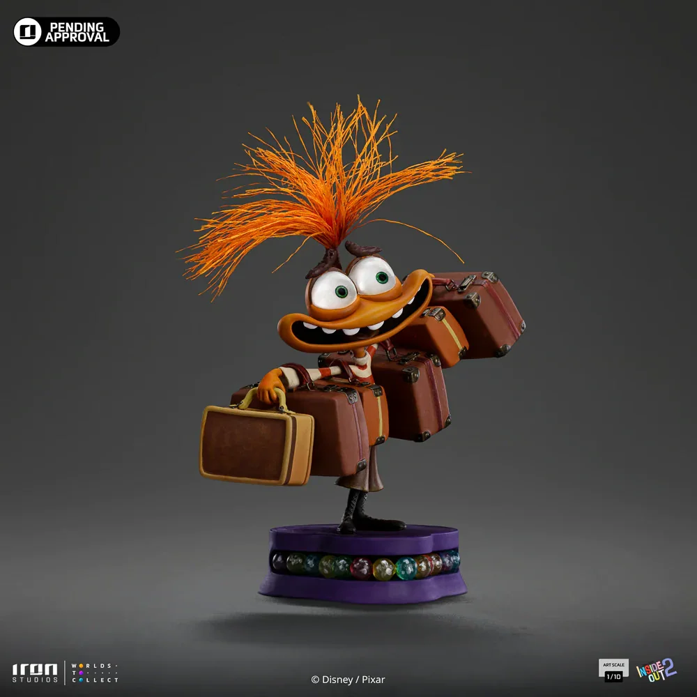 Inside Out 2 - Anxiety 1:10 Scale Statue - Image 4