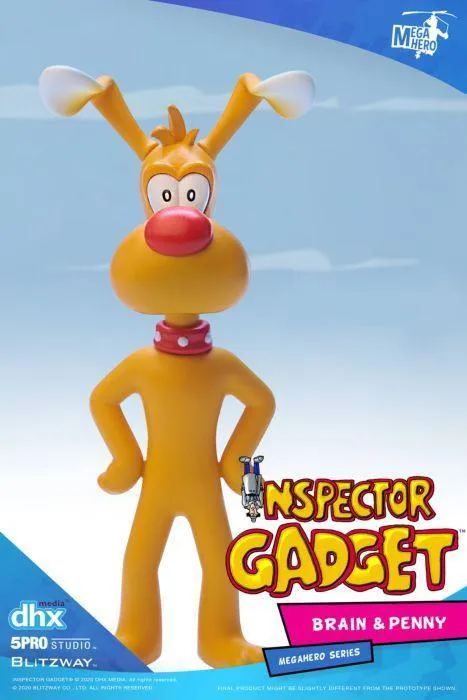 Inspector Gadget - Brain & Penny 1:12 Scale Action Figure - Image 4